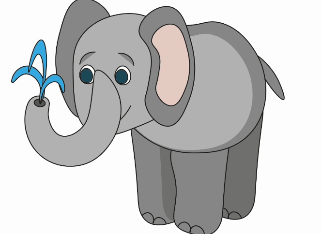 lär dig rita en elefant