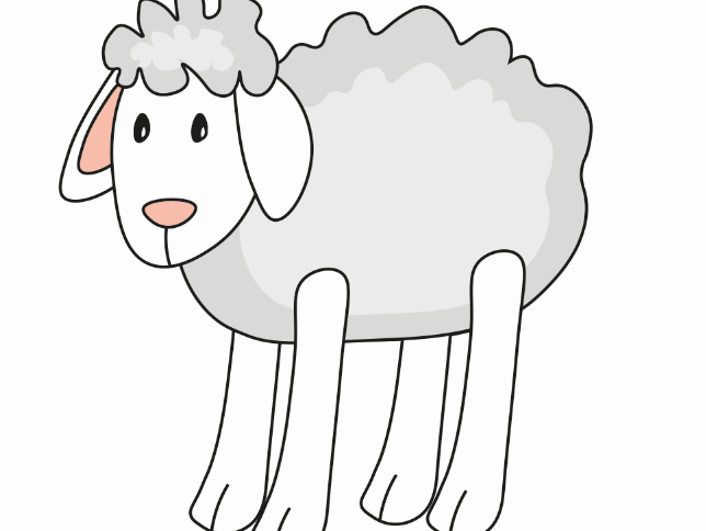 lär dig rita ett får